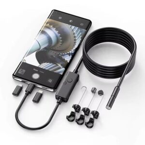Caméra Endoscopique HD 3-en-1 – Inspection de Précision Haute Définition