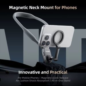 Support Magnétique de Cou pour Smartphone – Liberté Totale, Mains Libres