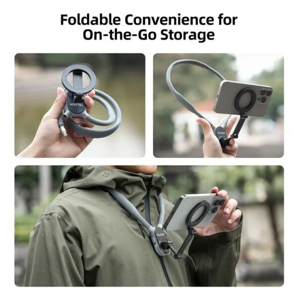 Support Magnétique de Cou pour Smartphone – Liberté Totale, Mains Libres – Image 2