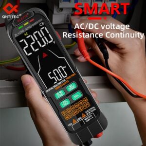 Multimètre Intelligent ZL128B – Complet, Compact et Rechargeable