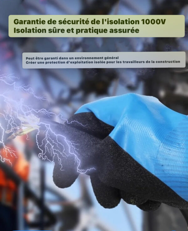 Gants de protection électrique – Dextérité et sécurité à portée de main – Image 3