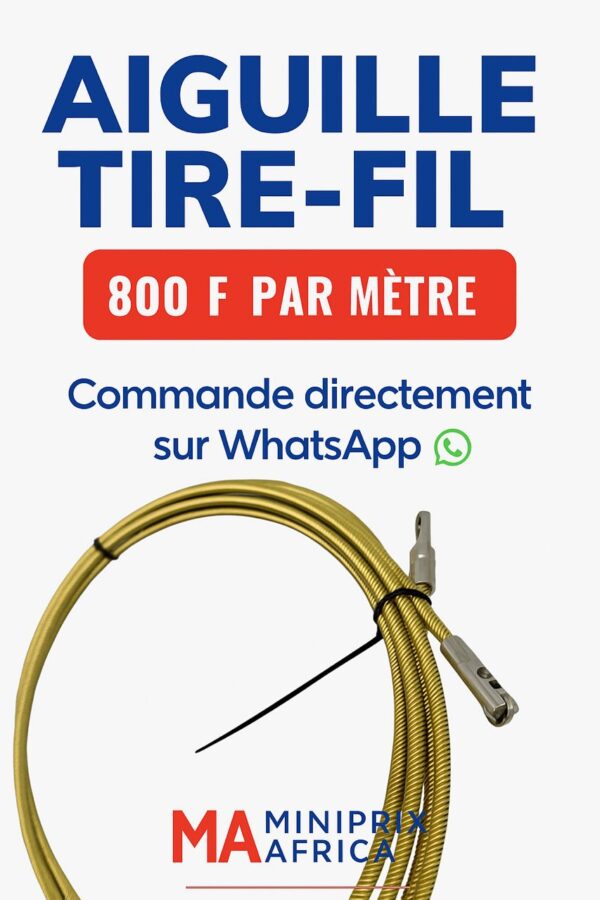 Tire-fil professionnel 4 mm – Acier torsadé haute résistance | 10 à 50 mètres – Image 7