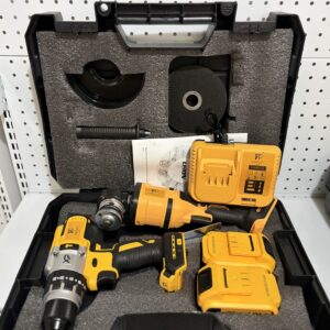Coffret Perceuse Visseuse et Meuleuse Sans Fil à Dakar – Kit Complet Professionnel