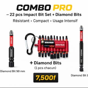 Kit Tournevis Multifonction avec Embouts Interchangeables