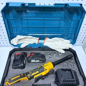 Clé à Cliquet Électrique Sans Fil 21V – 2 Batteries 1,5Ah avec Coffret