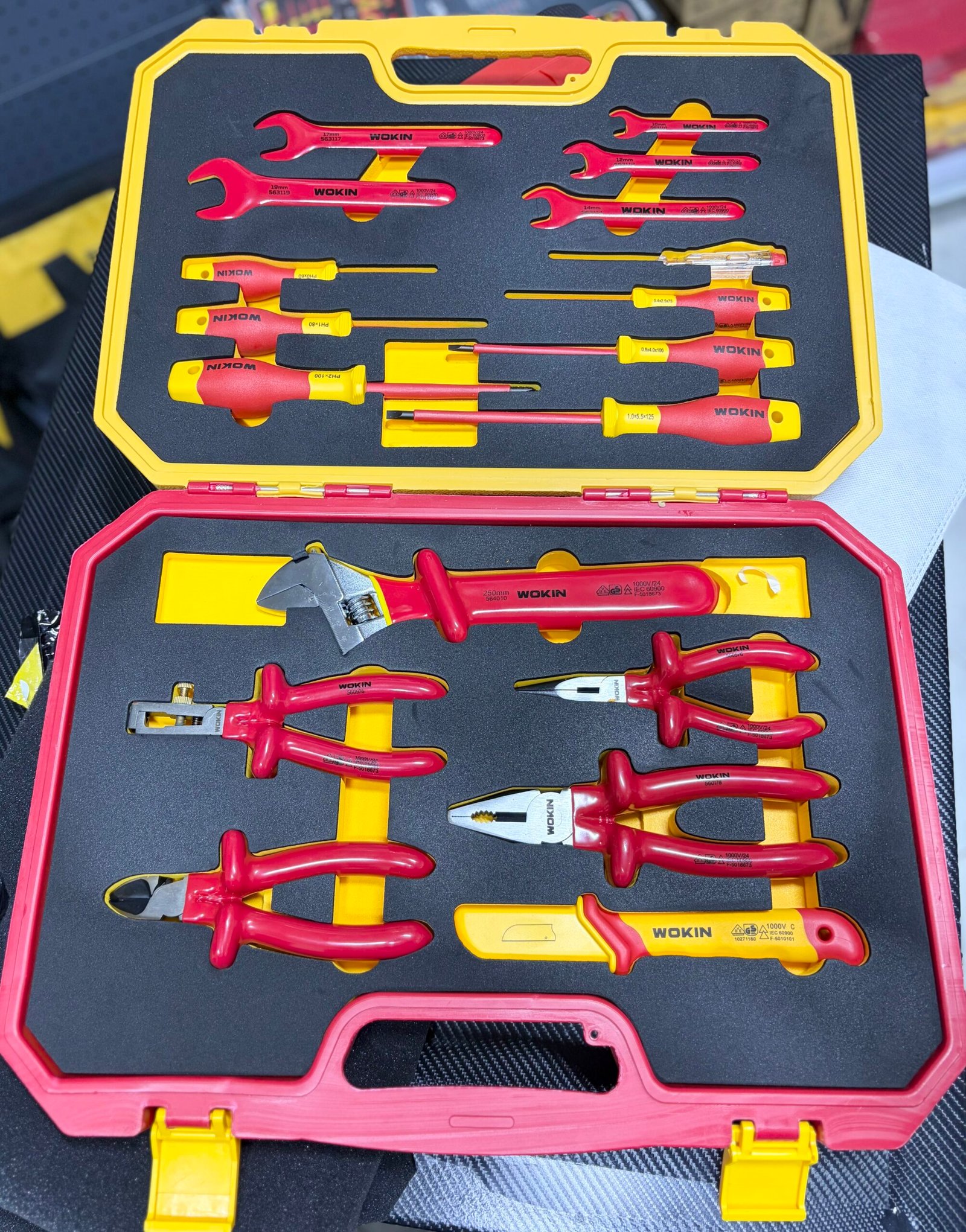 Coffret d’Outils Isolés VDE WOKIN pour Électricien – Image 3